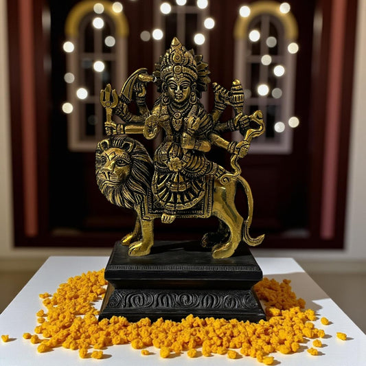Brass Durga Maa