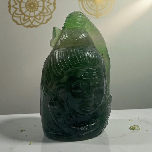 Fluorite Shiva
