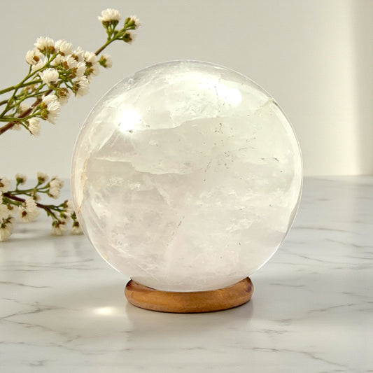 clear Quartz Ball