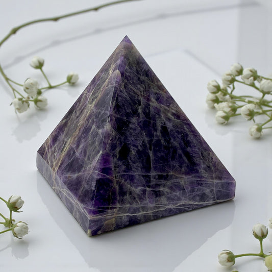 Amethyst pyramid