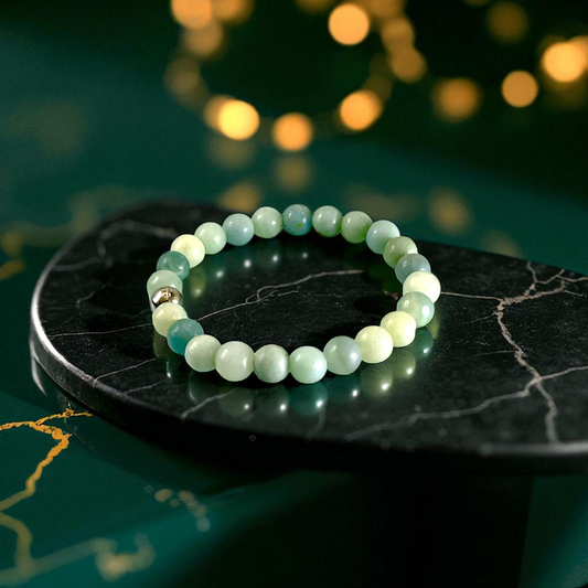 Amazonite Bracelet 8mm – Stone of Courage & Truth