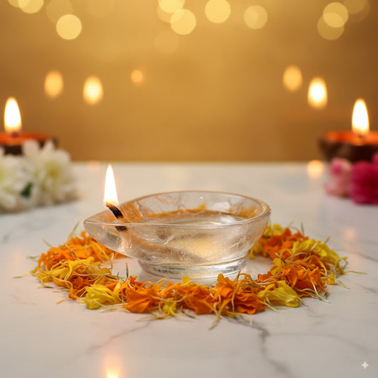 White Crystal Quartz Crystal Deepak