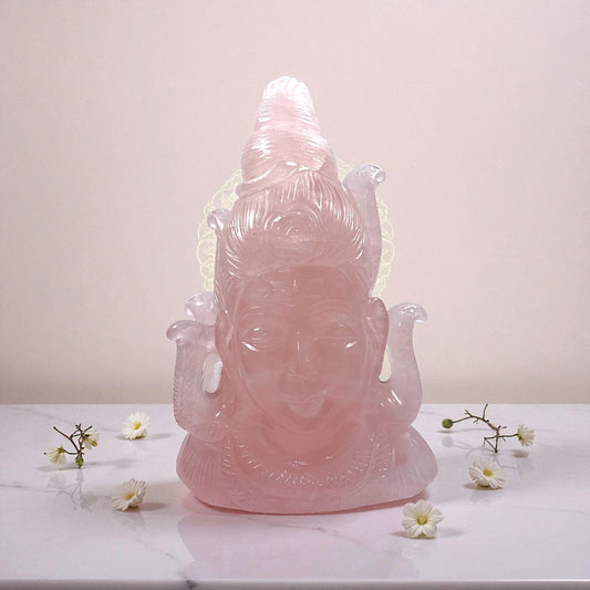 Rose Quartz Shiva