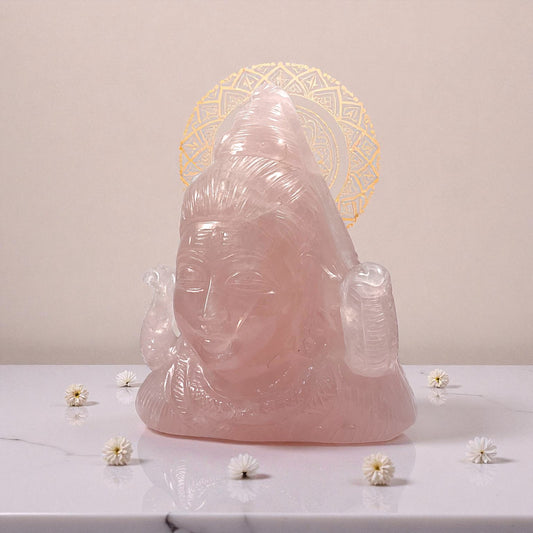 Rose Quartz Shiva