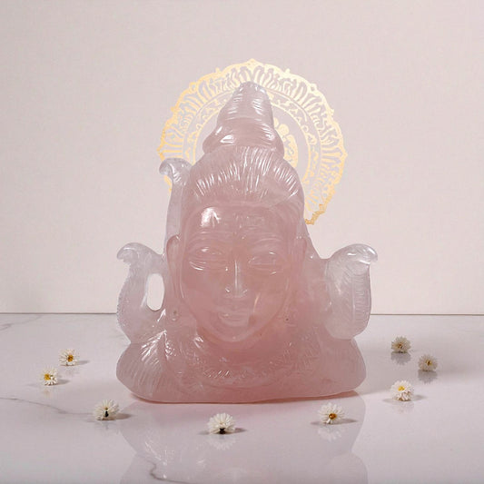 Rose Quartz Shiva