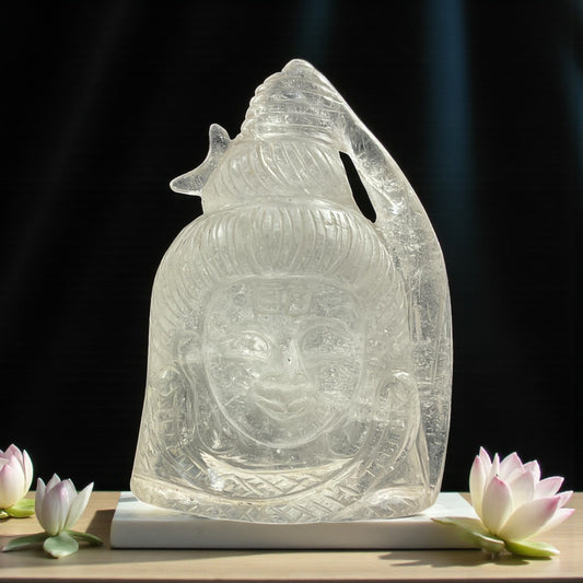 Clear Quartz Shiva