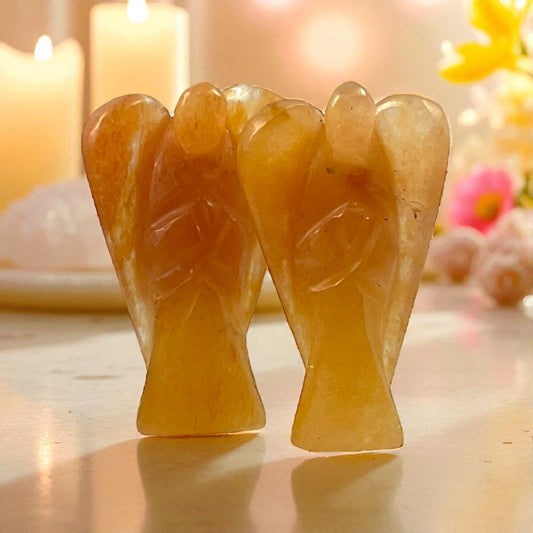 Yellow Aventurine Angel-2