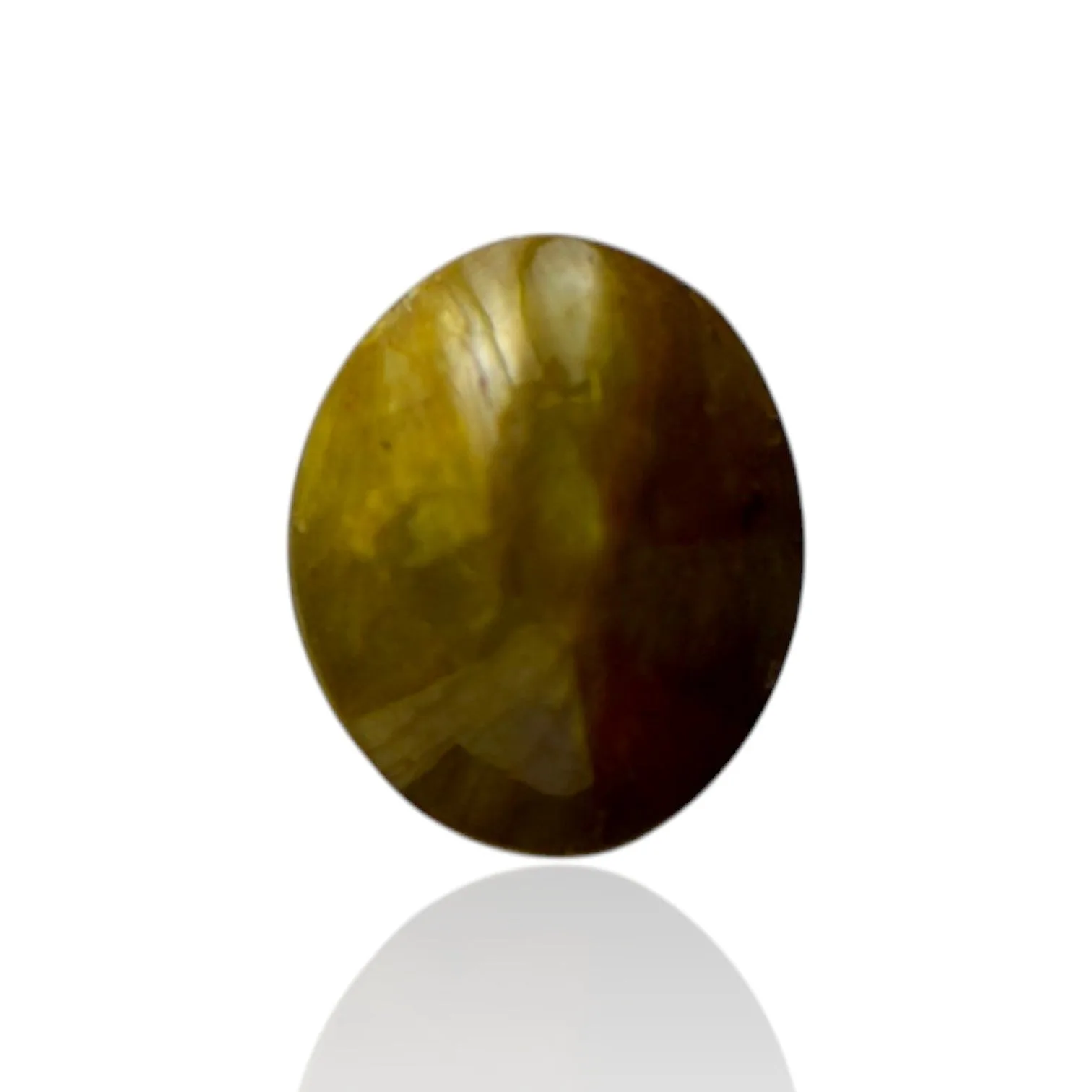 Natural Green Cats Eye Chrysoberyl - 9.11 Carat