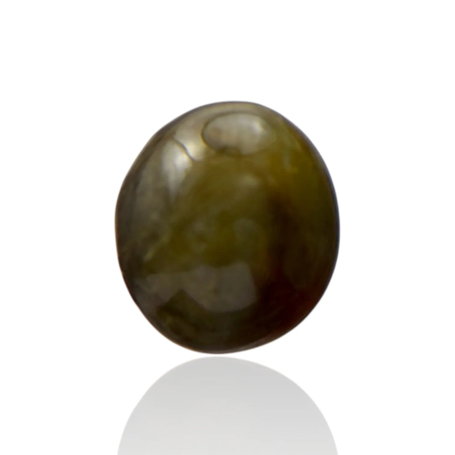 Natural Green Cats Eye Chrysoberyl - 12.14 Carat