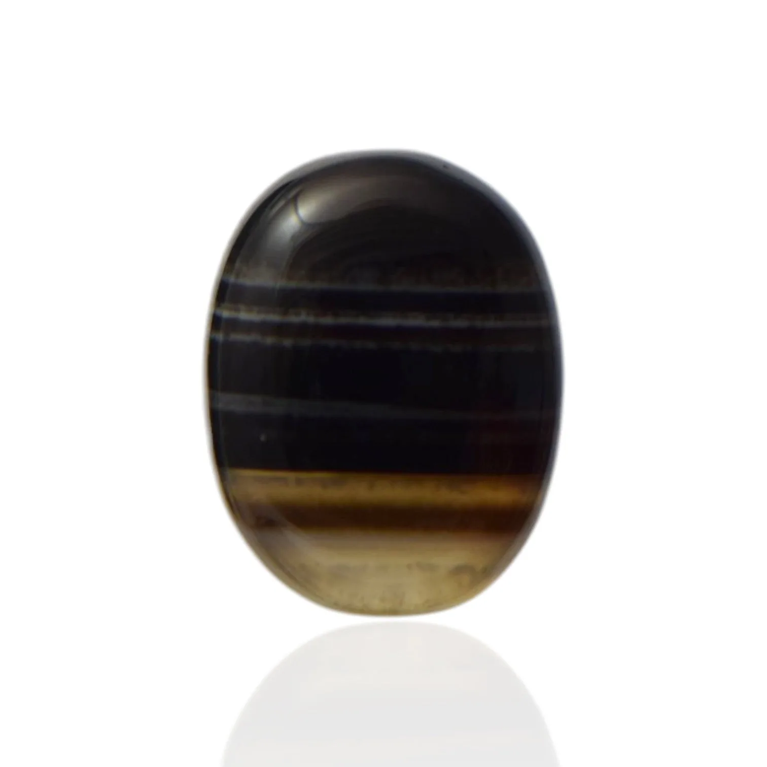 Natural Black Agate - 28.85 Carat