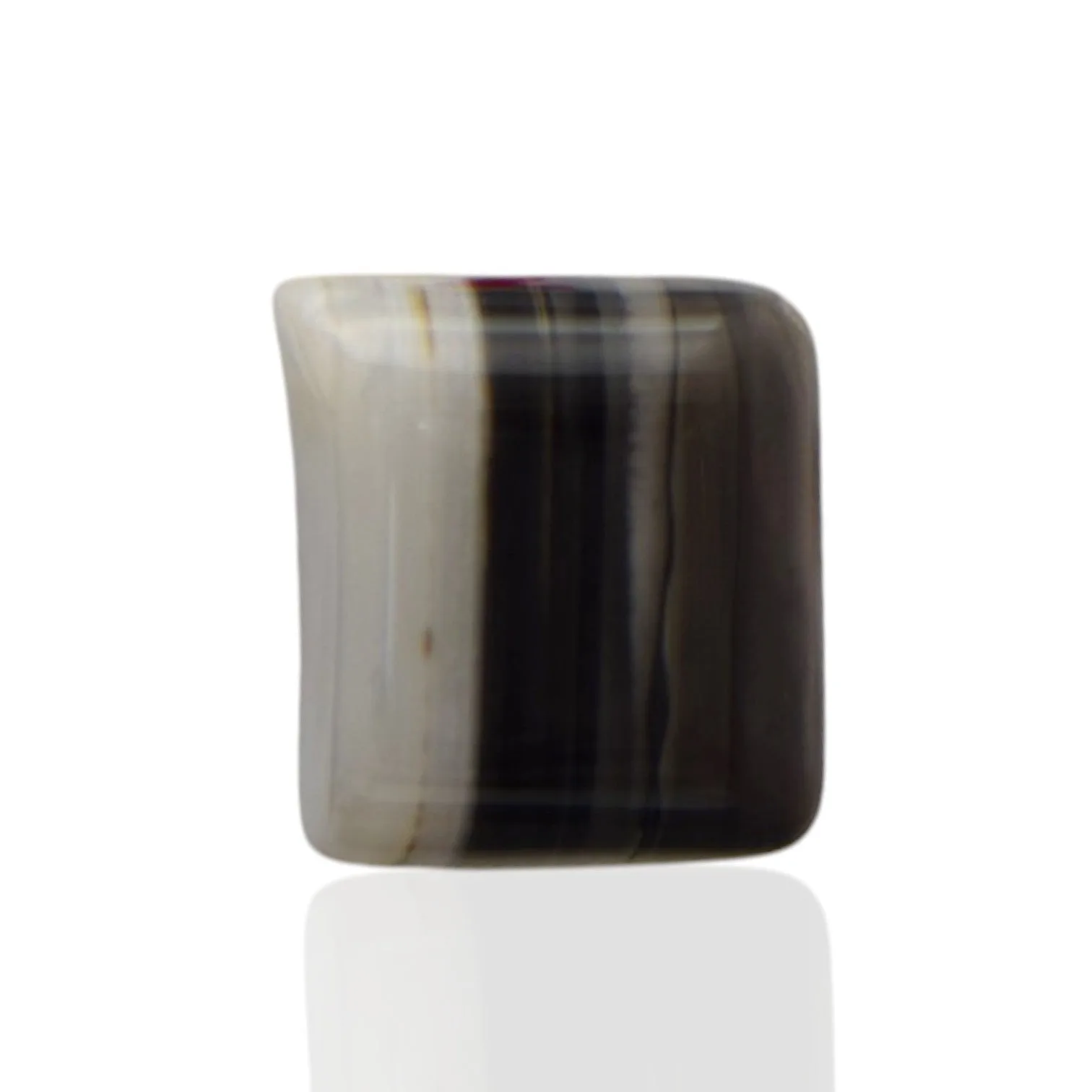 Natural Black Agate - 10.4 Carat