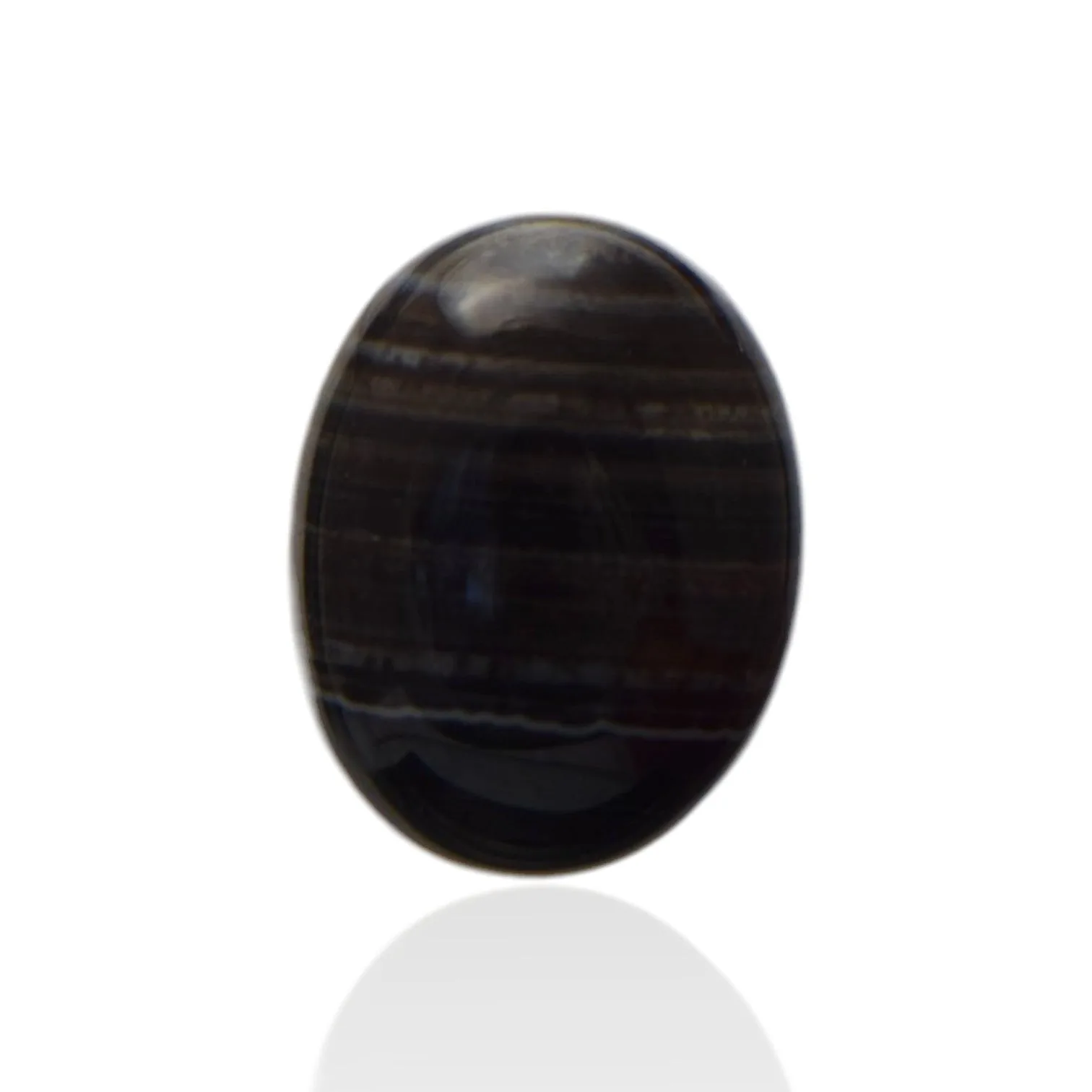 Natural Black Agate - 30.85 Carat