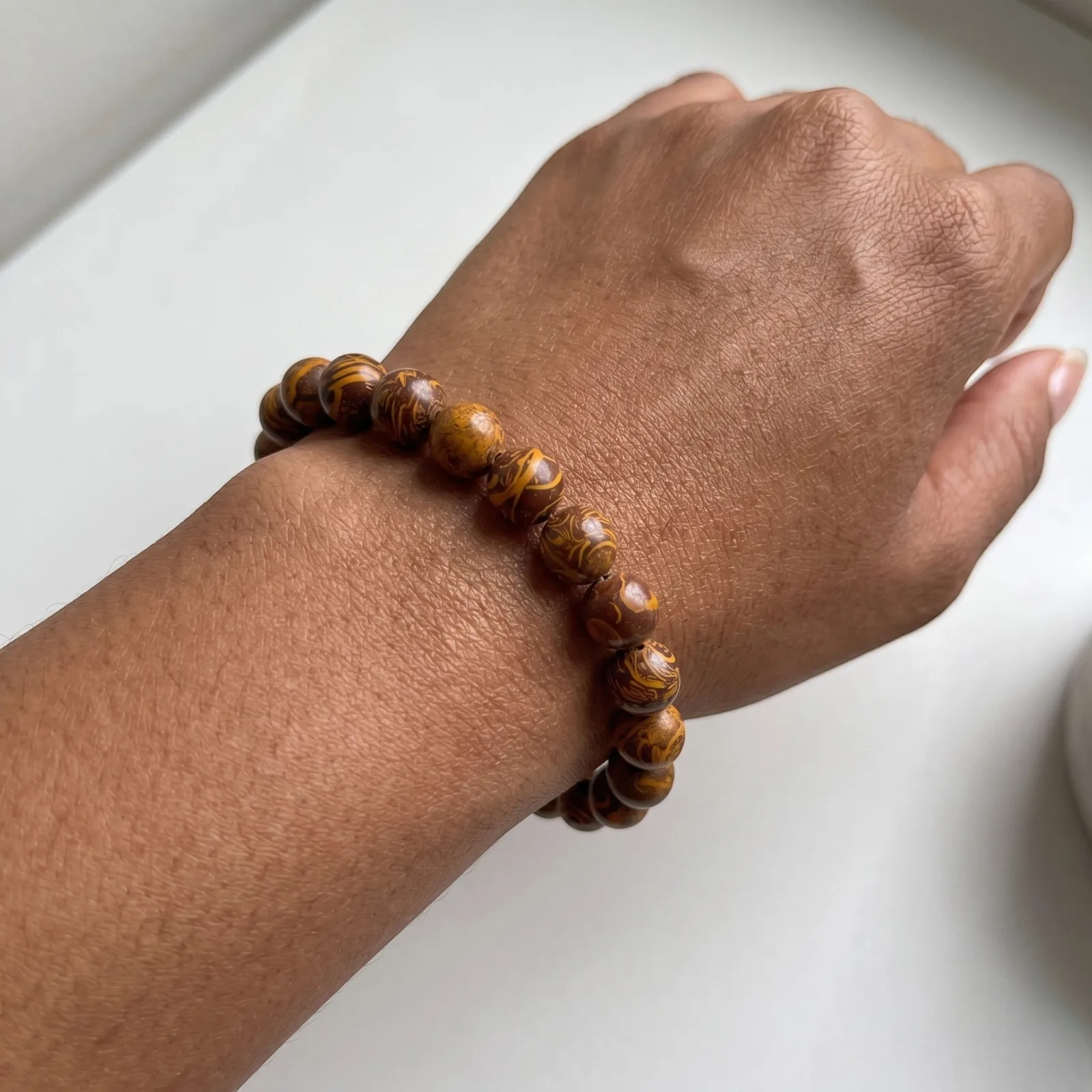 Mariam Jasper Bracelet 8 MM Beads