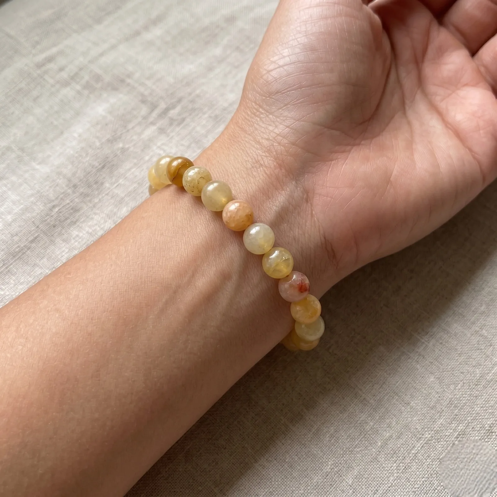 Yellow Aventurine Bracelet 8 MM Beads