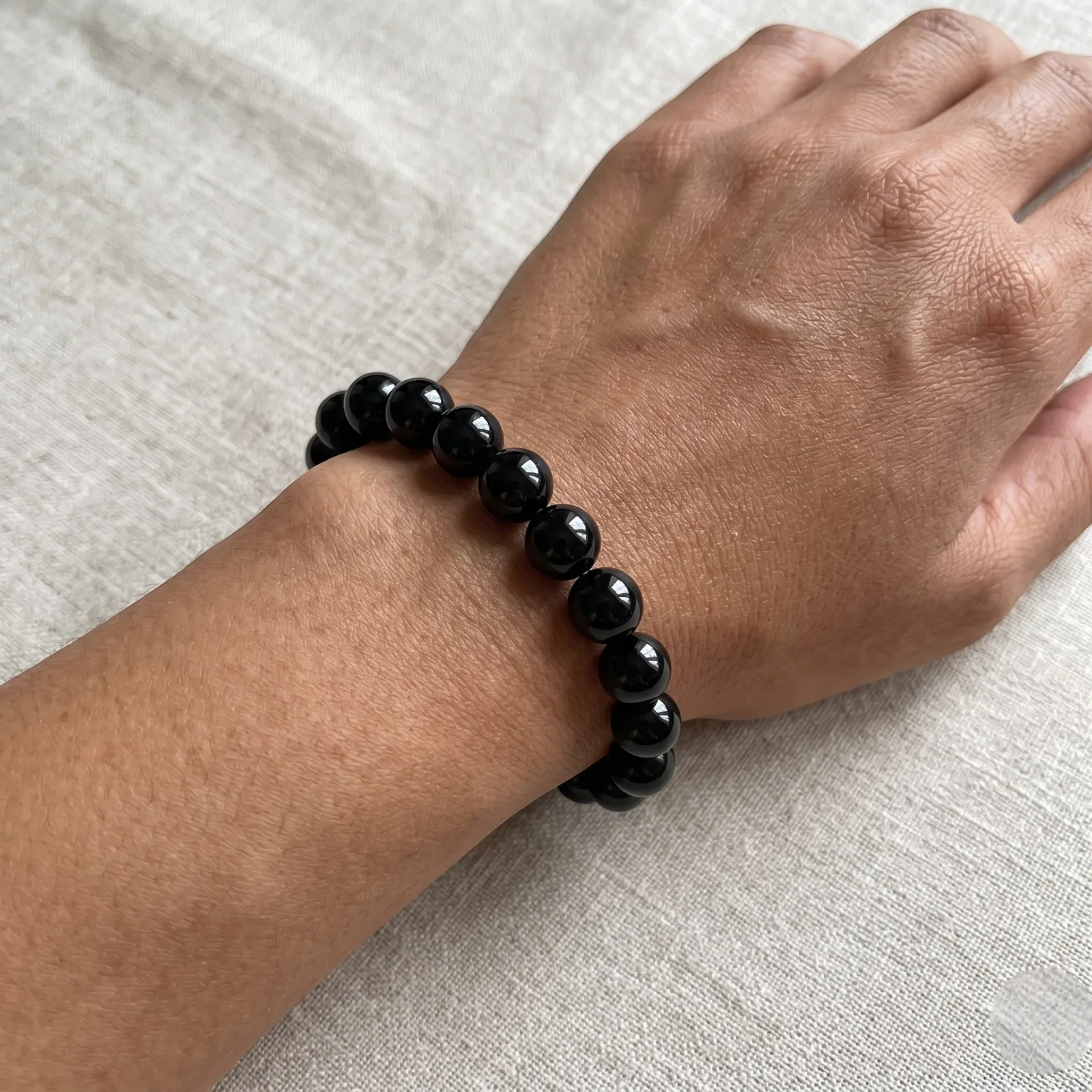 Black Onyx Bracelet 6 MM Beads
