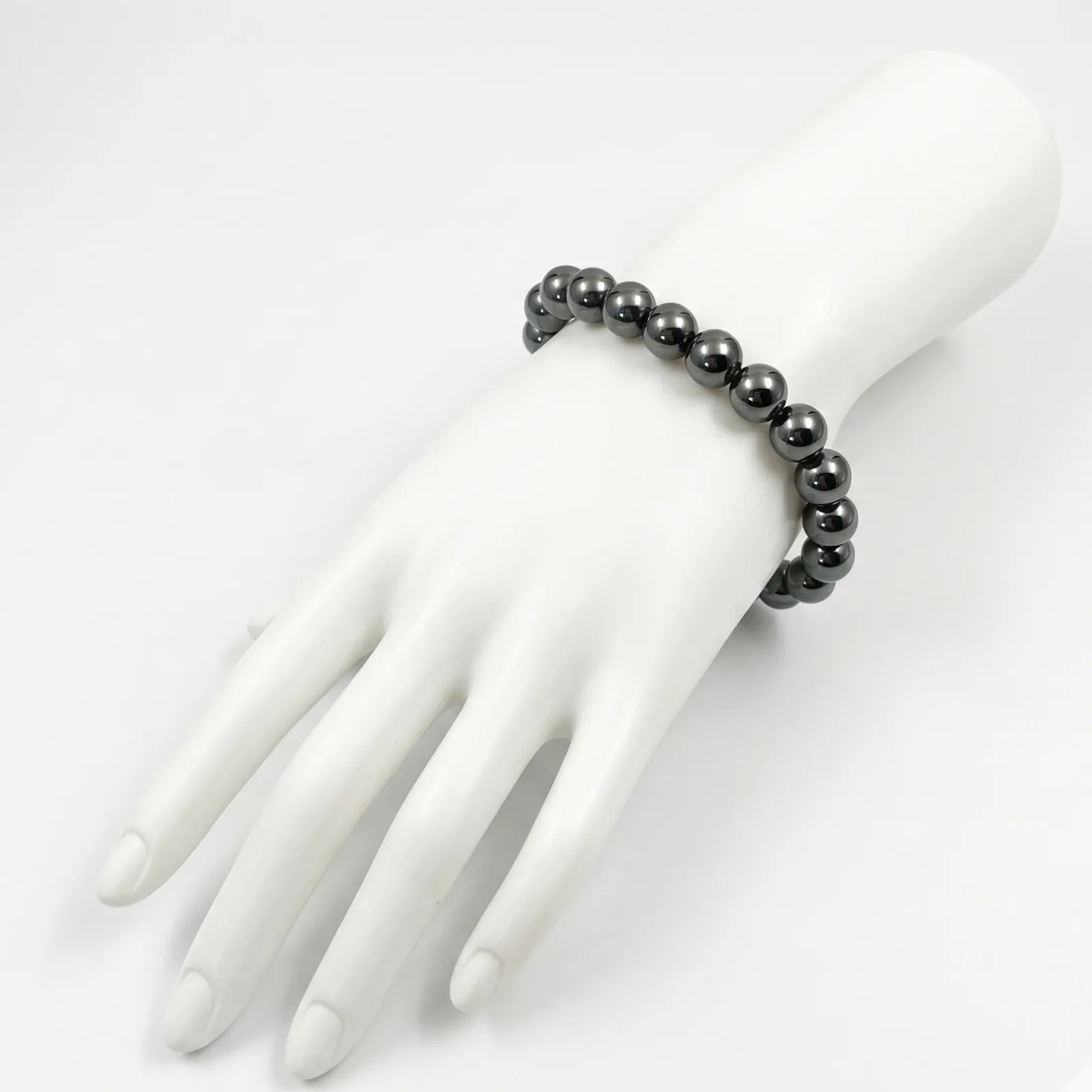 Hematite Bracelet 8 MM Beads