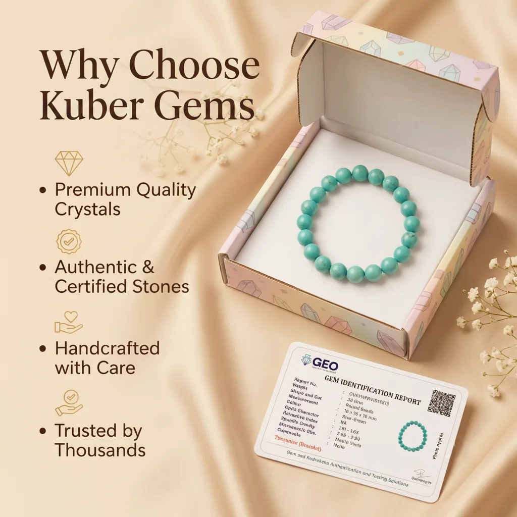 Turquoise Bracelet 8 , 10 mm Beads