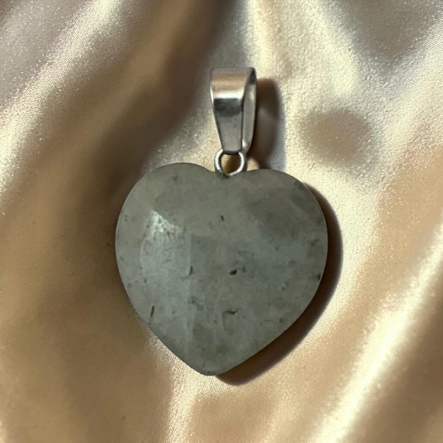 Labradorite Heart Pendant