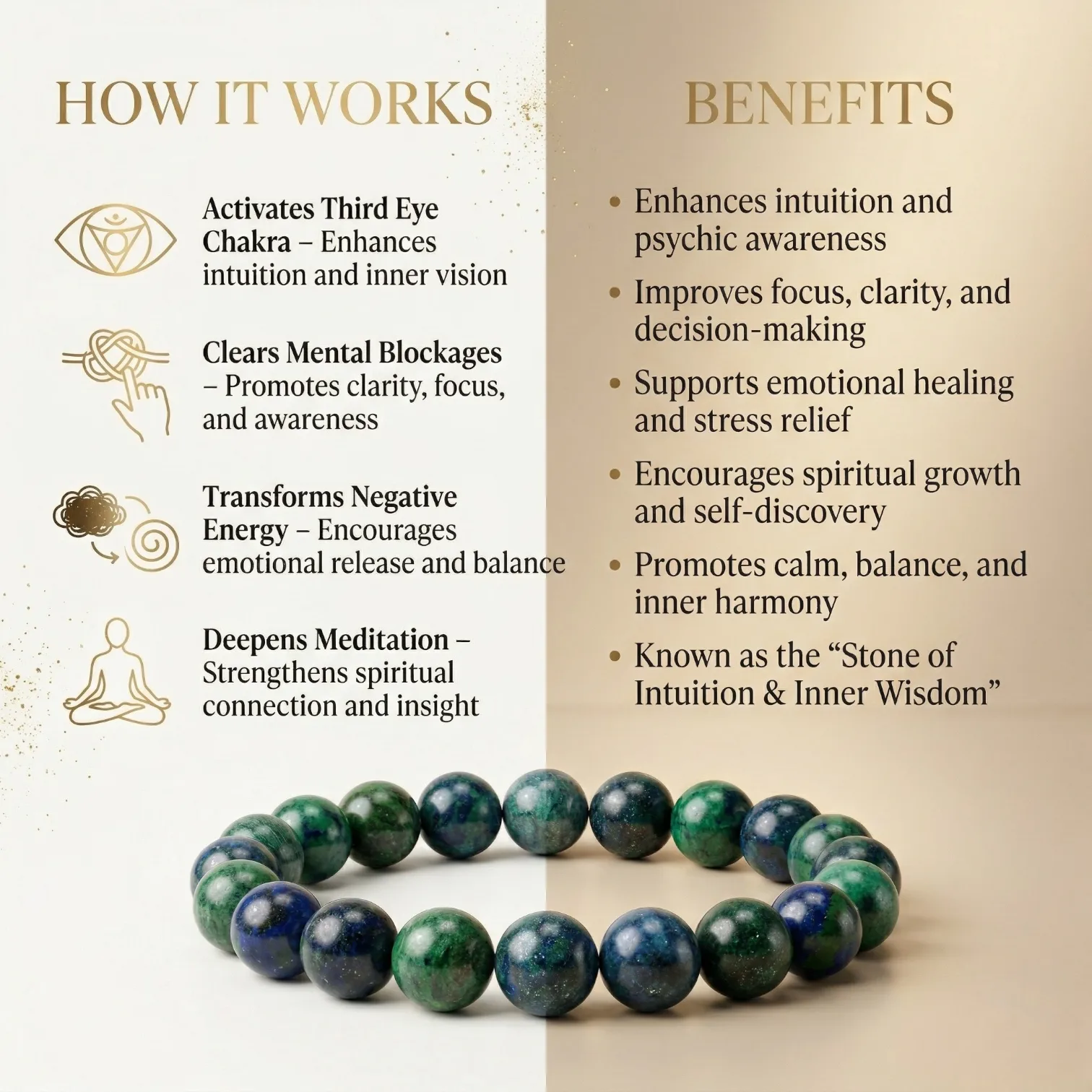 Azurite Bracelet