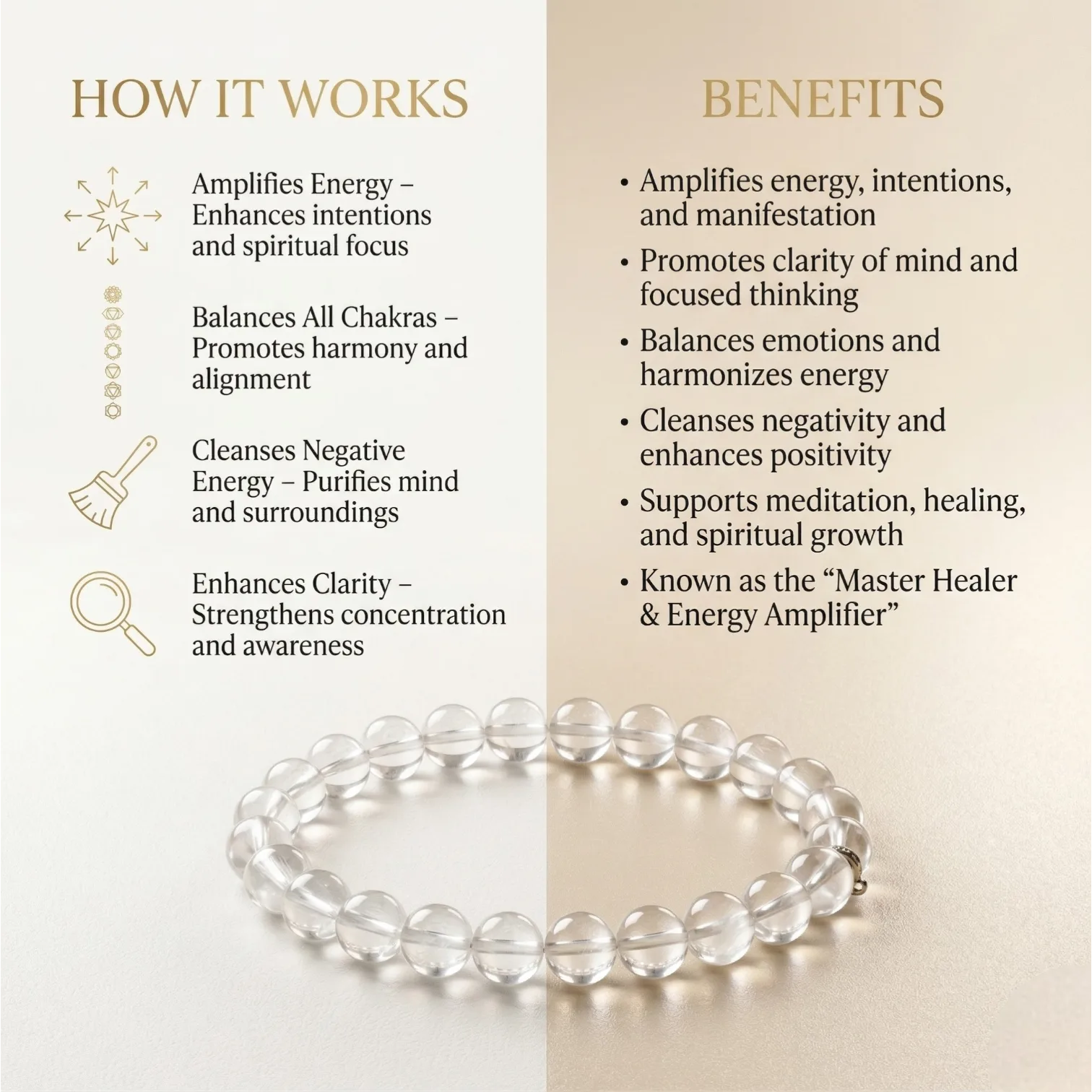 Clear Quartz Bracelet