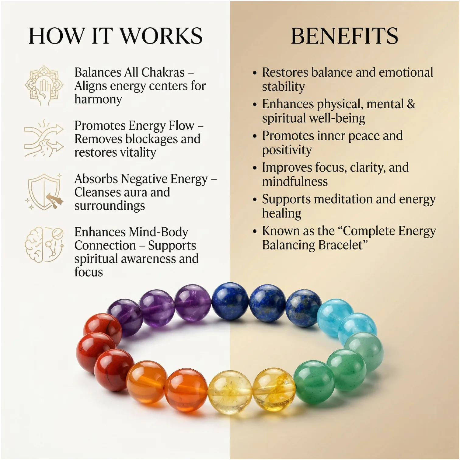 Seven Chakra Bracelet