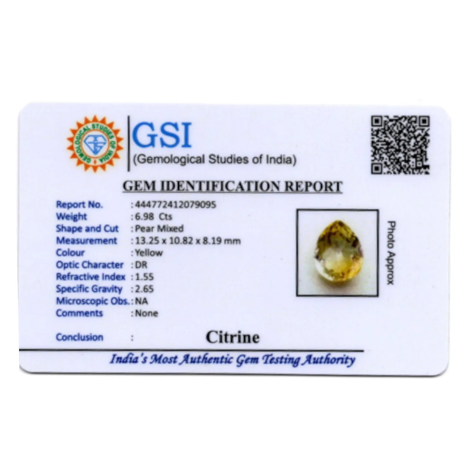 Citrine - 6.98 Carat