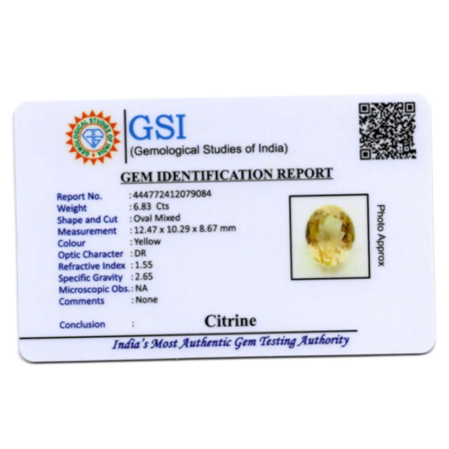Citrine - 6.83 Carat