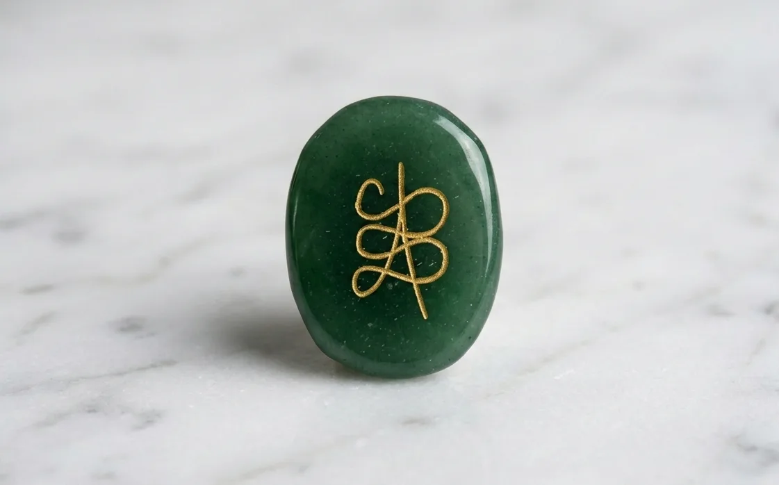 Green Jade Zibu Coins