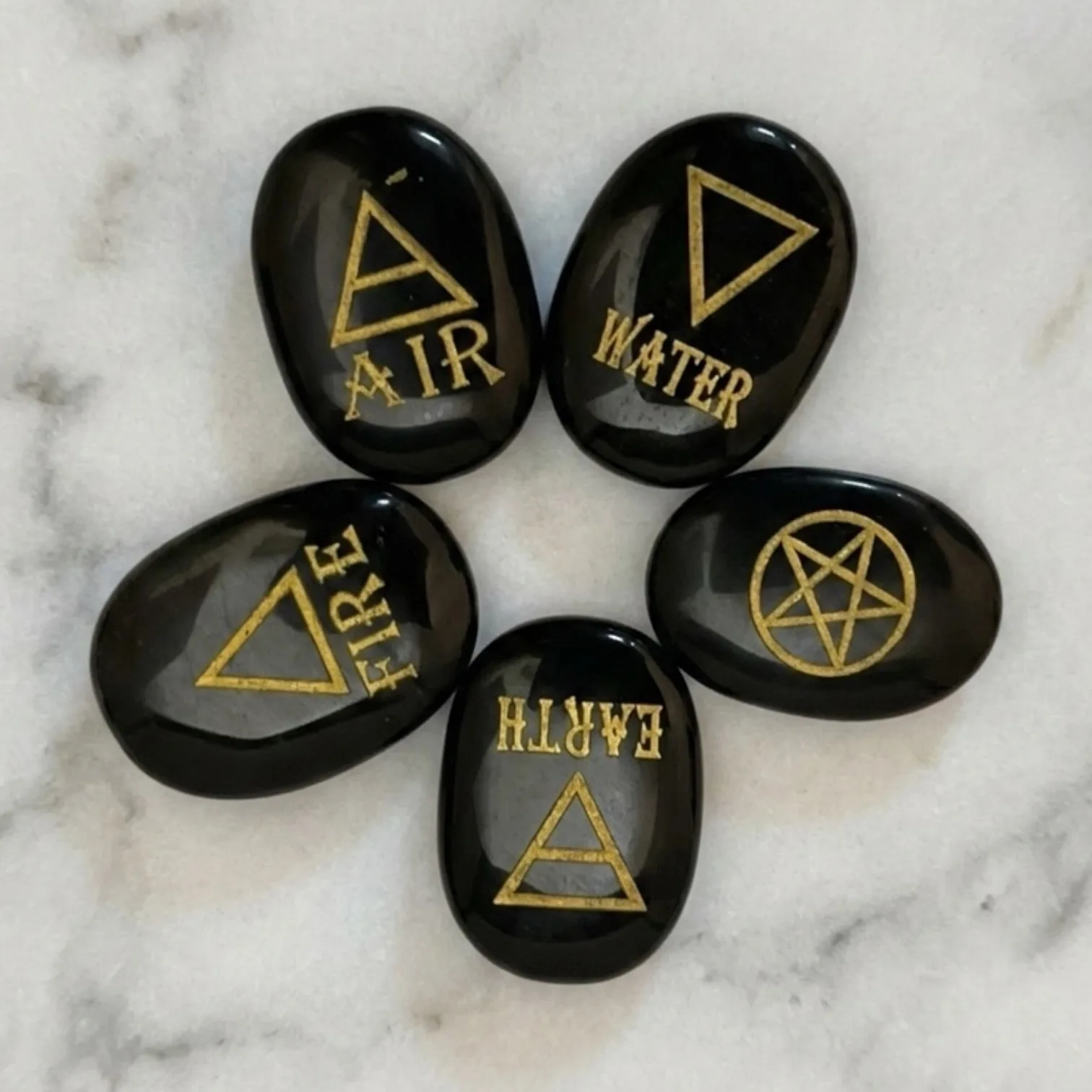 Black Agate 5 Element Chakra
