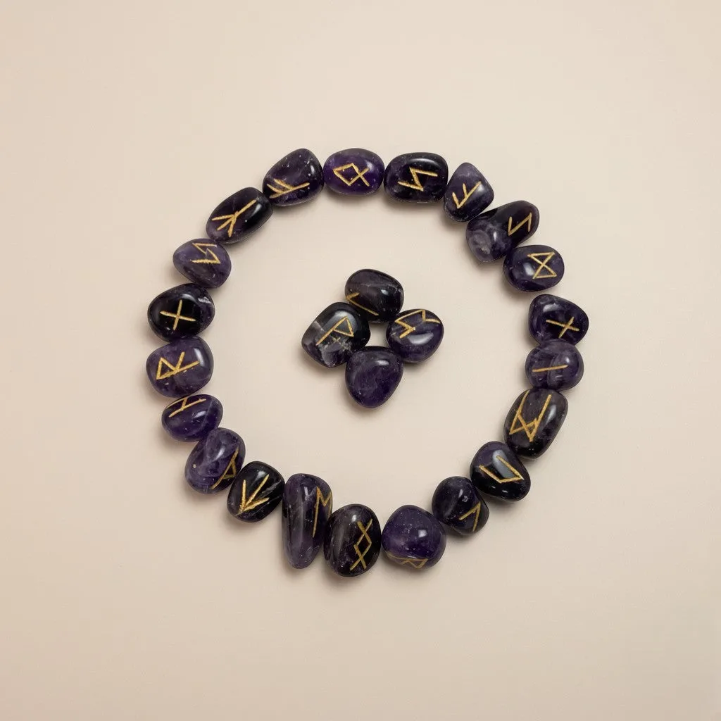 Amethyst Rune Set