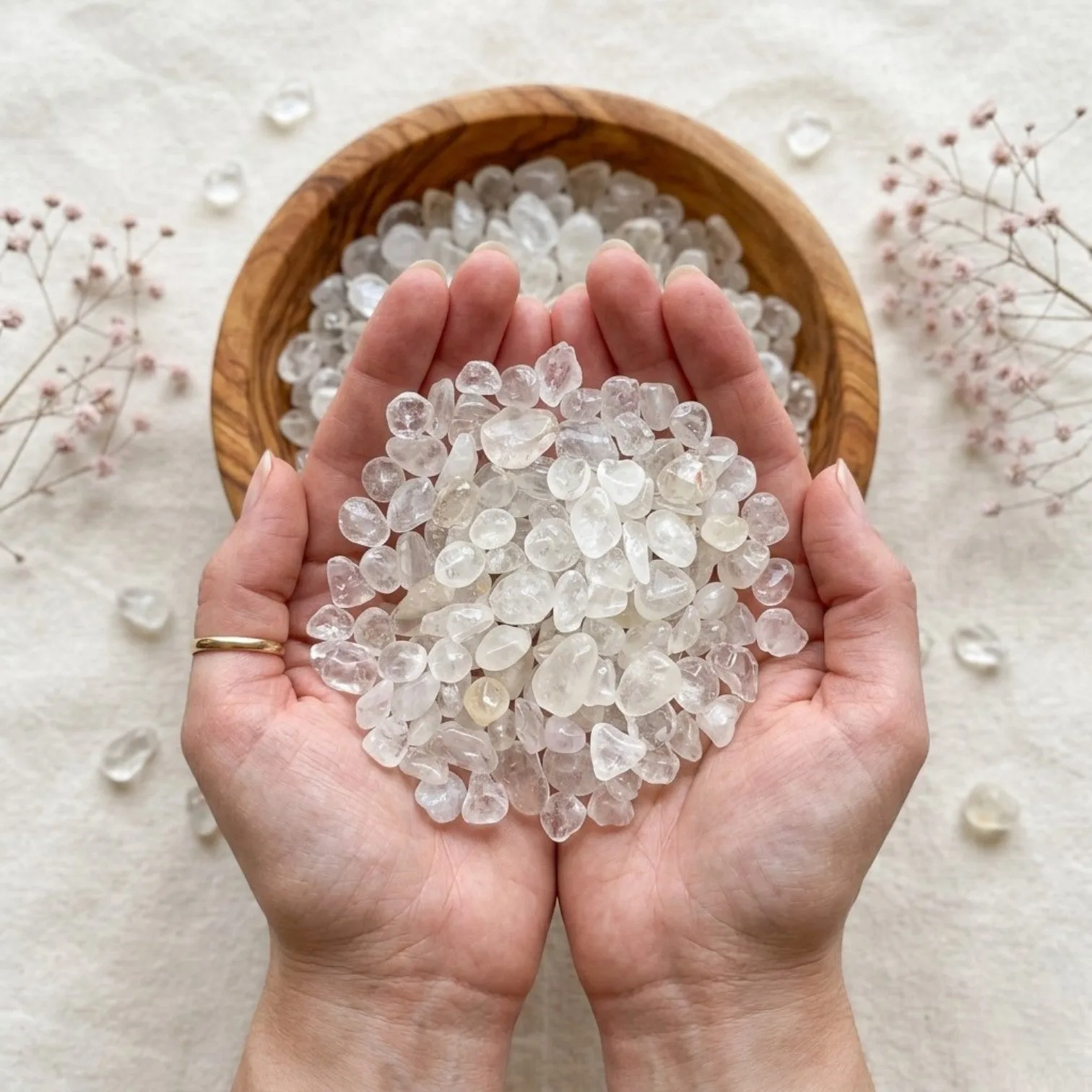 Clear Quartz Chips