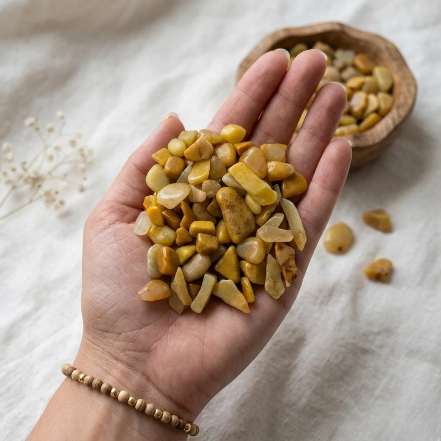 Yellow Jasper Chips