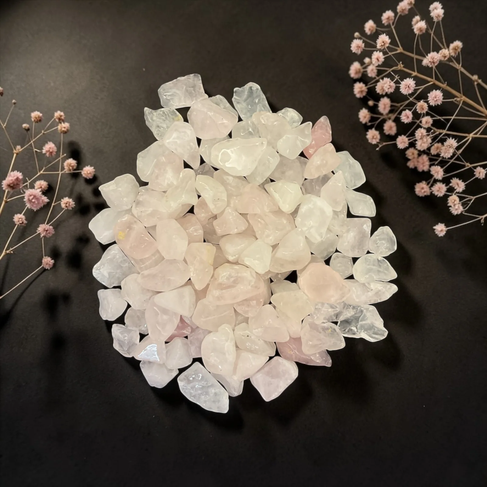 Rose Quartz Chips