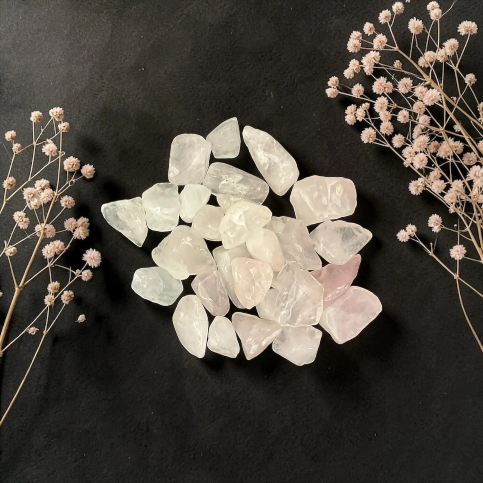 Rose Quartz Chips