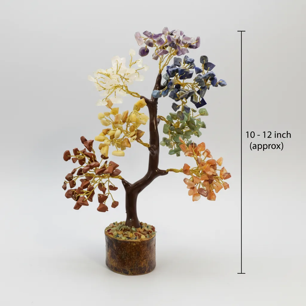 Seven Chakra Crystal Tree 300 (Harmony, Balance & Peace)