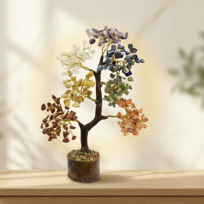 Seven Chakra Crystal Tree 300 (Harmony, Balance & Peace)