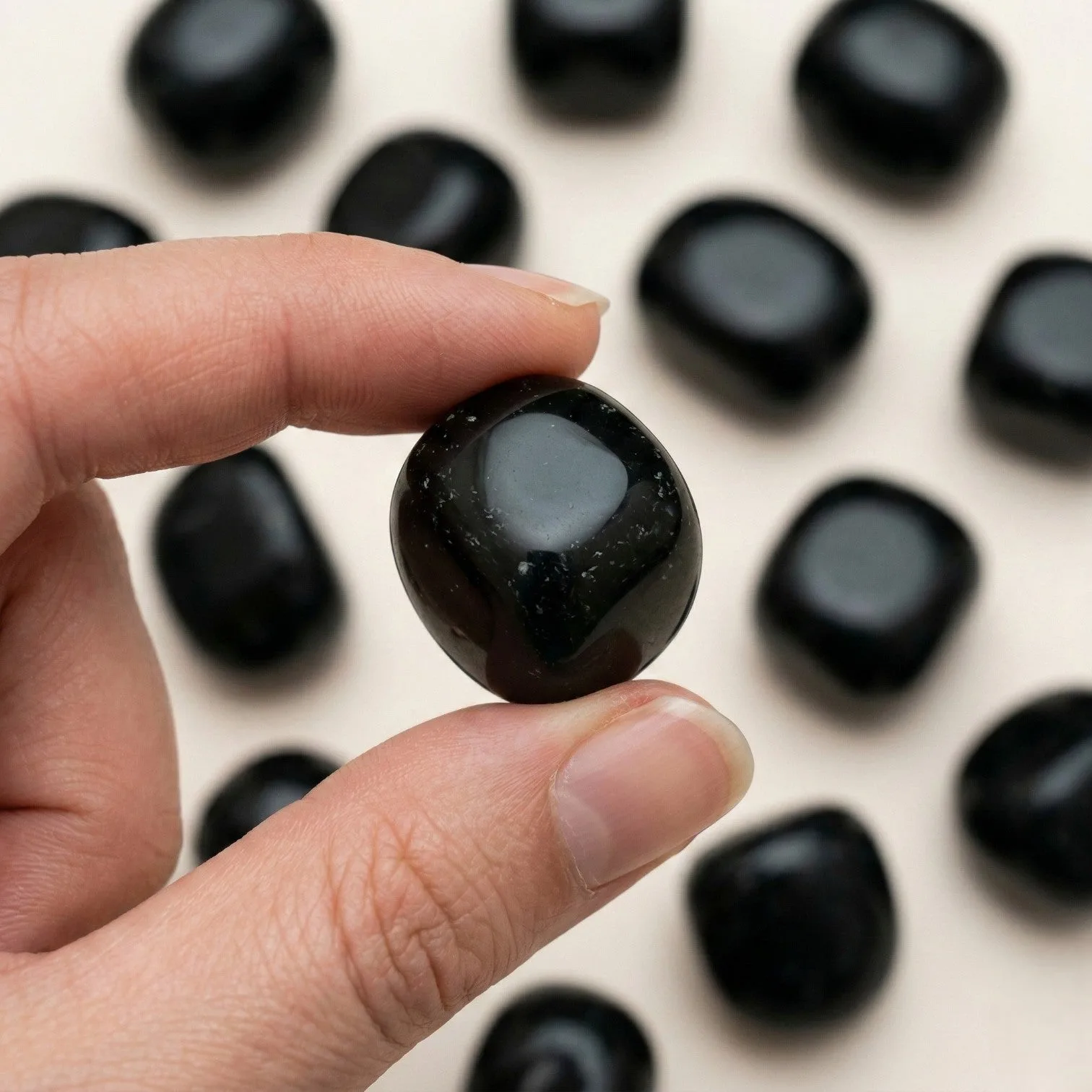 Black Obsidian Tumble