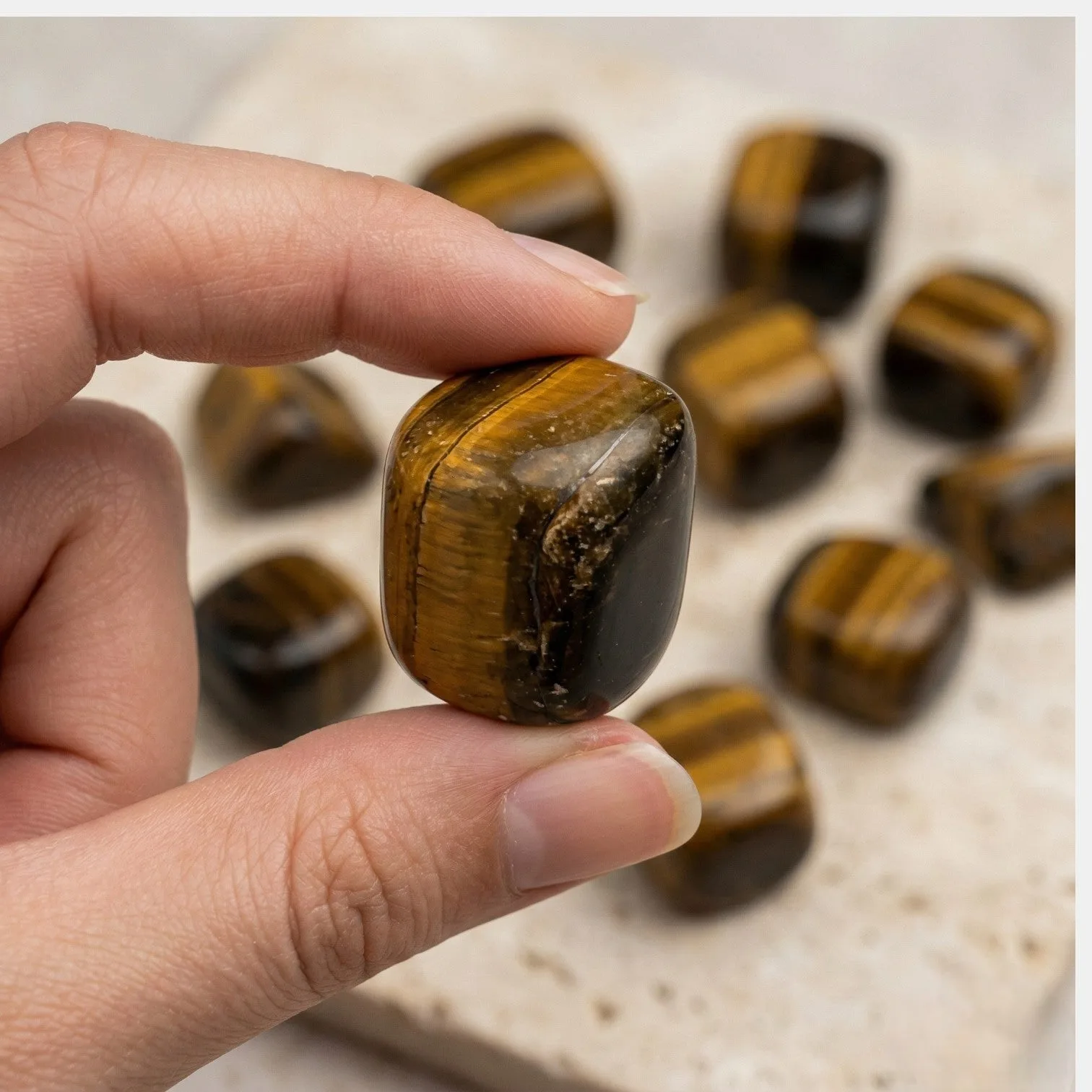 Tiger eye Tumble