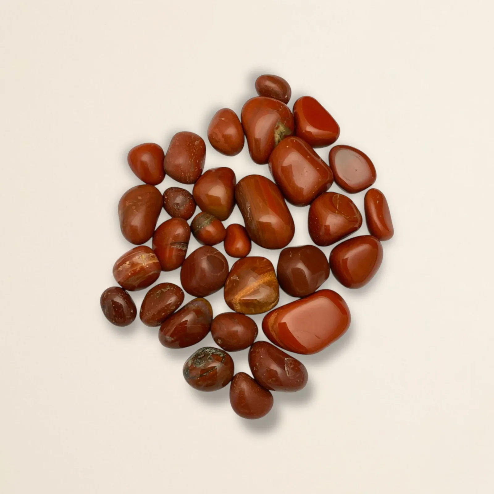 Red jasper Tumble