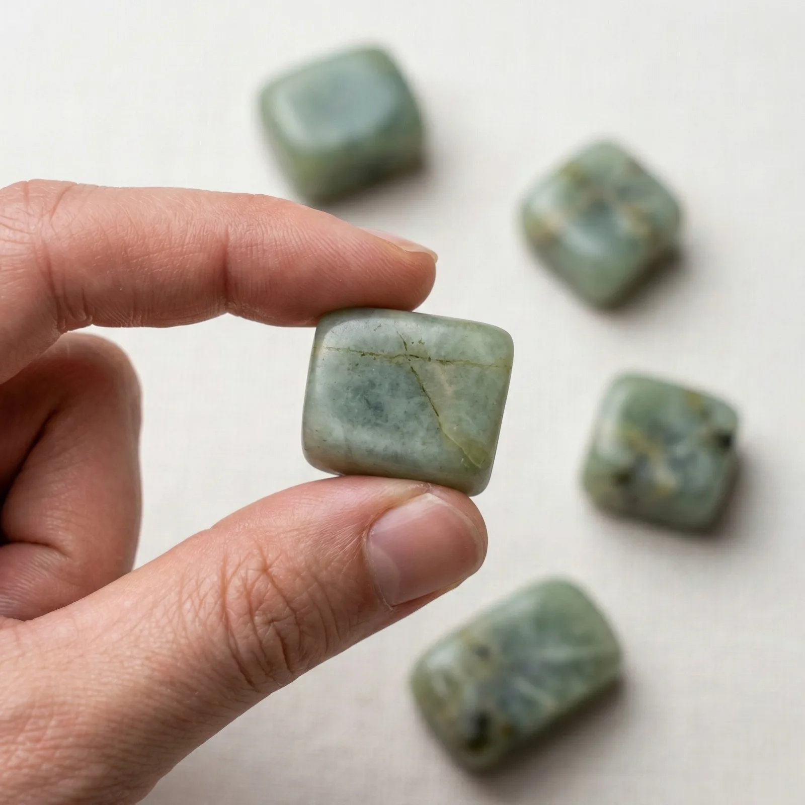 Aquamarine Stone Tumble