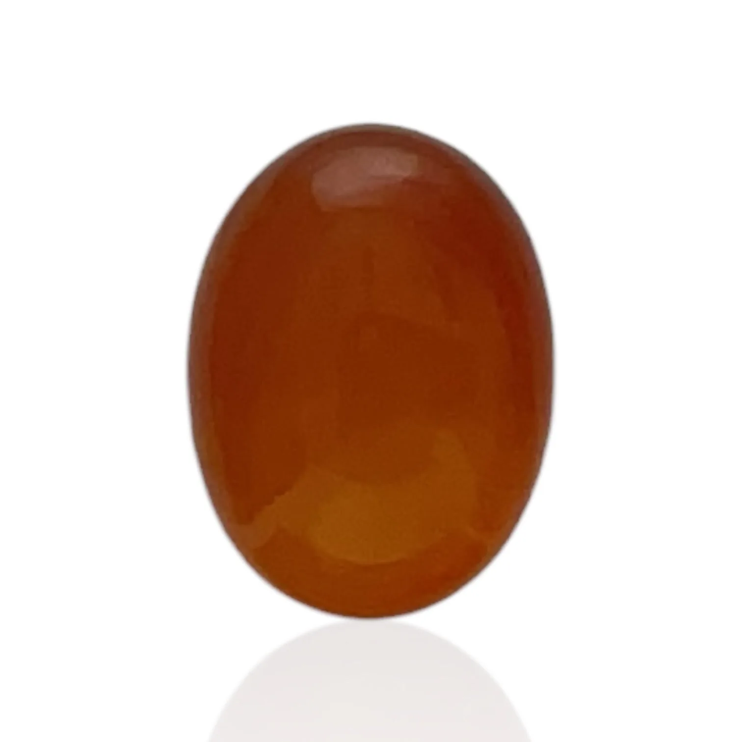 Carnelian Oval Cabachon - 17.9 Carat
