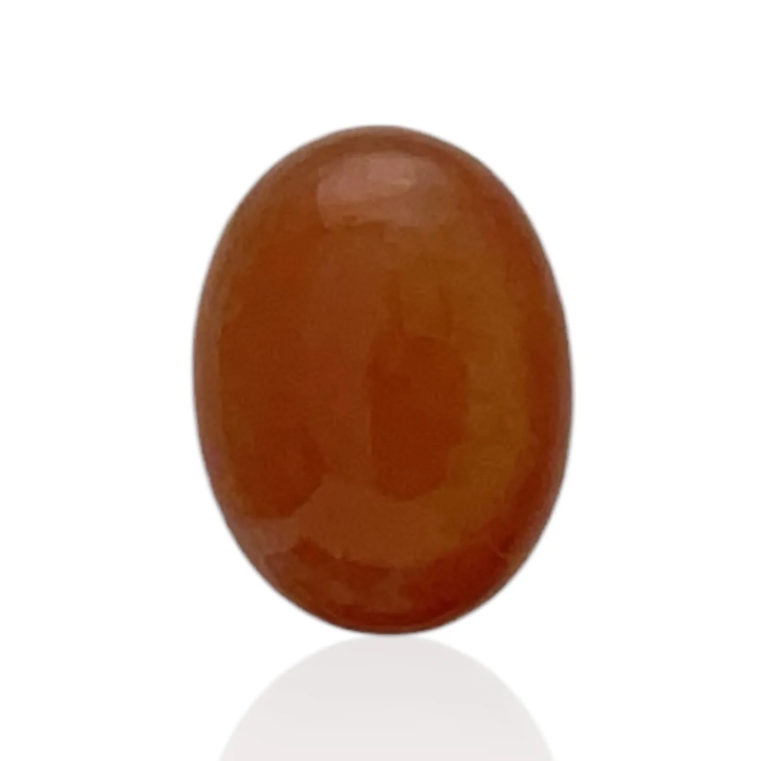 Carnelian Oval Cabachon - 17.6 Carat