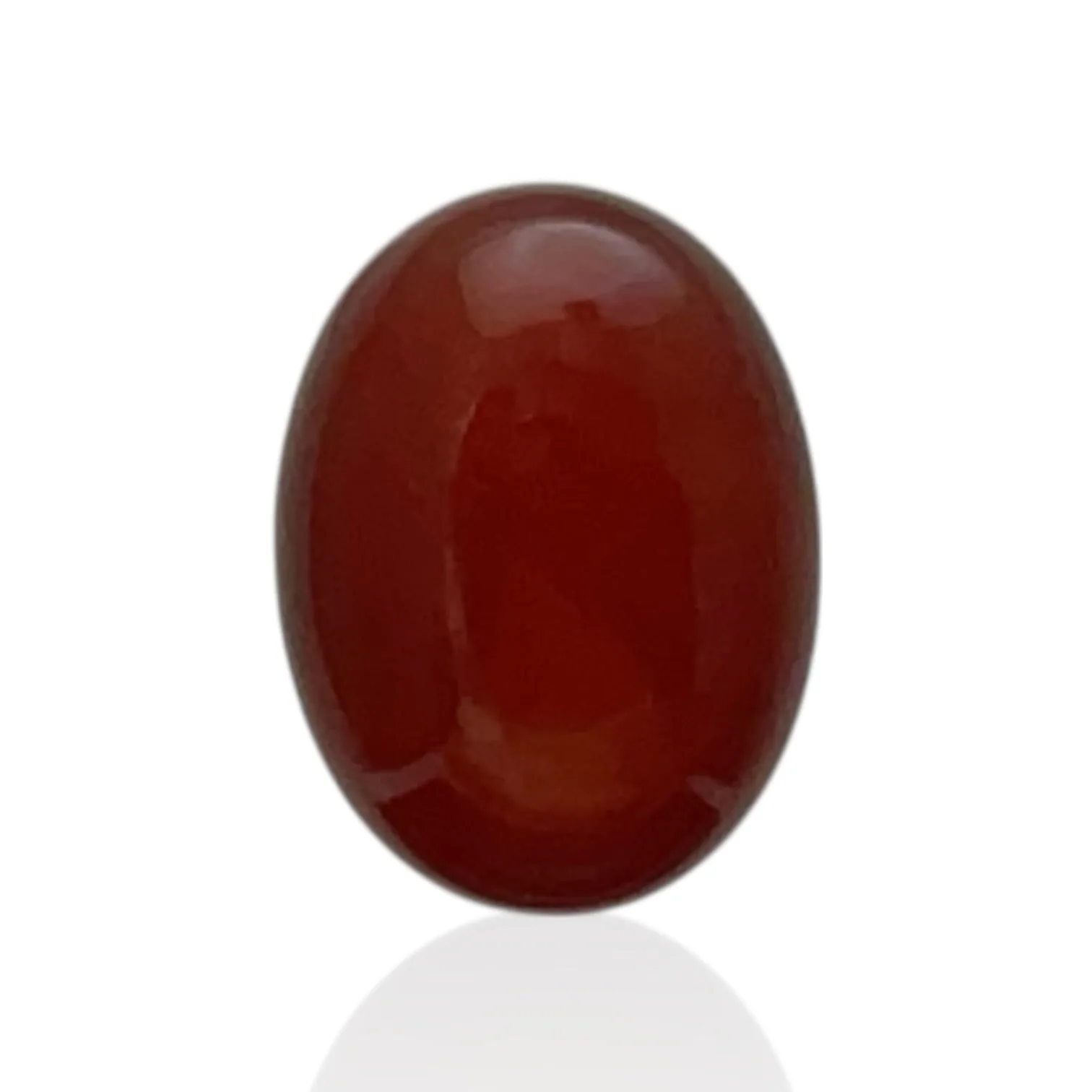 Carnelian Oval Cabachon - 18.2 Carat