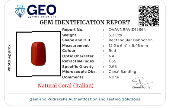 Natural Coral (Italian) - 5.3 Carat