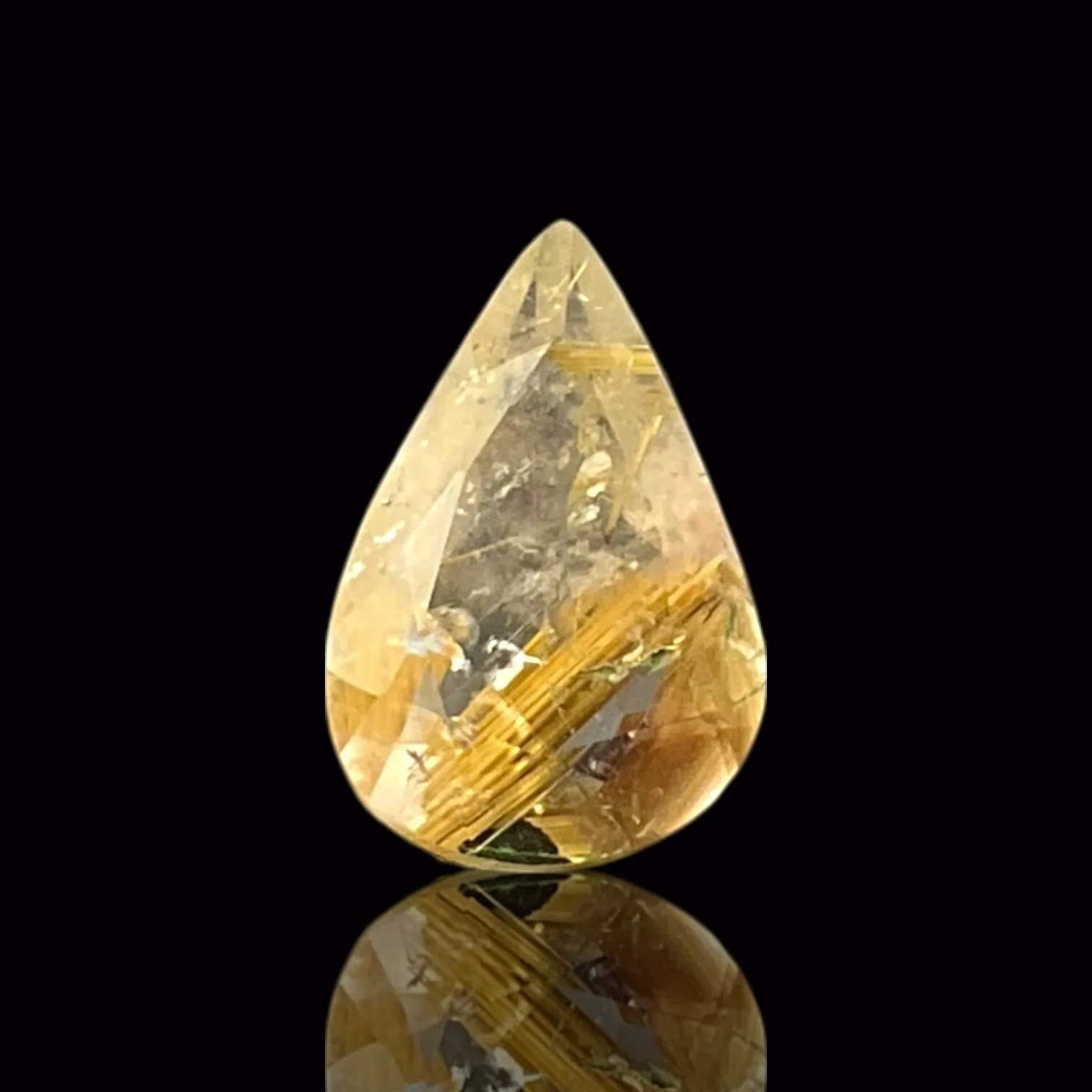 Golden Rutilated Quartz - 7 Carat