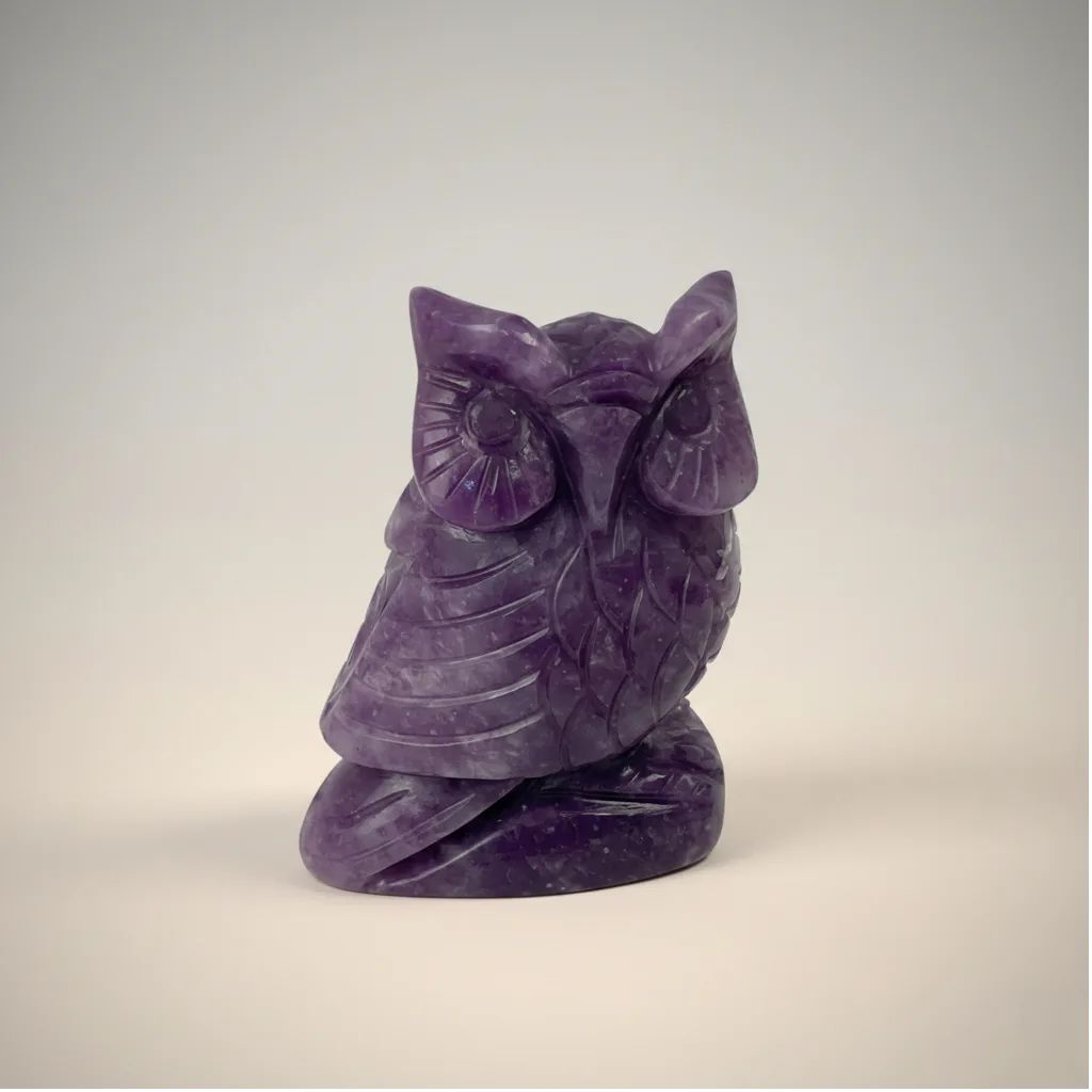 Lapidolite Owl