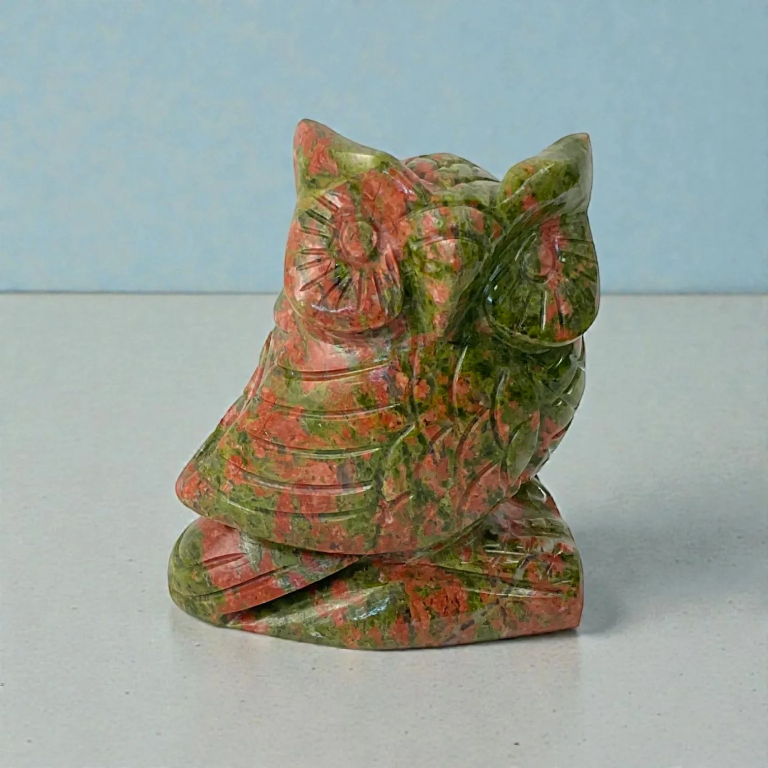 Unakite Owl