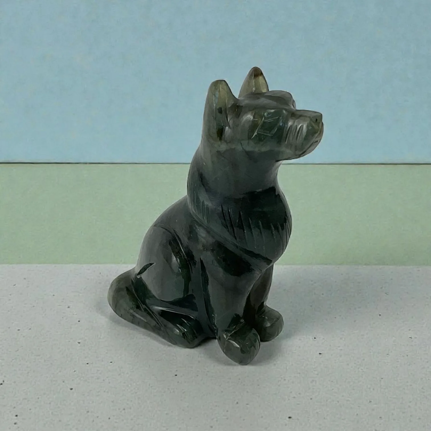 Labrodorite Dog