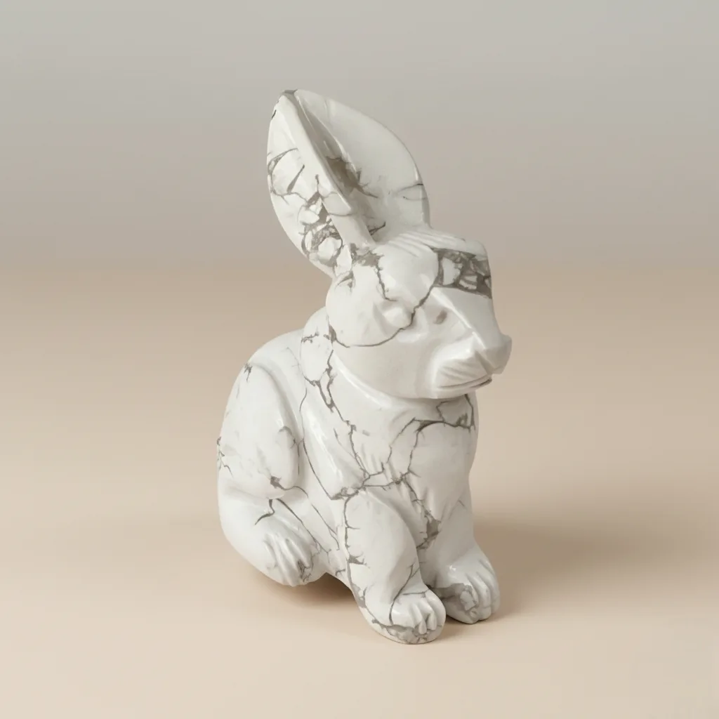 Howlite Rabbit