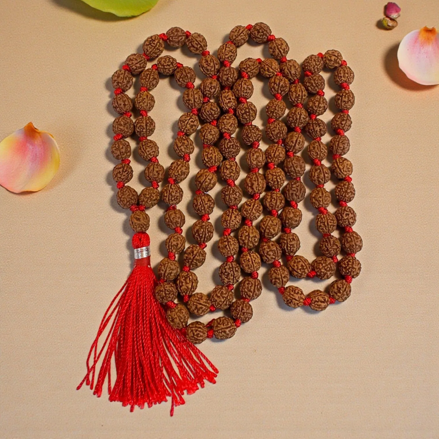 5 Mukhi Rudraksha Mala (108+1)